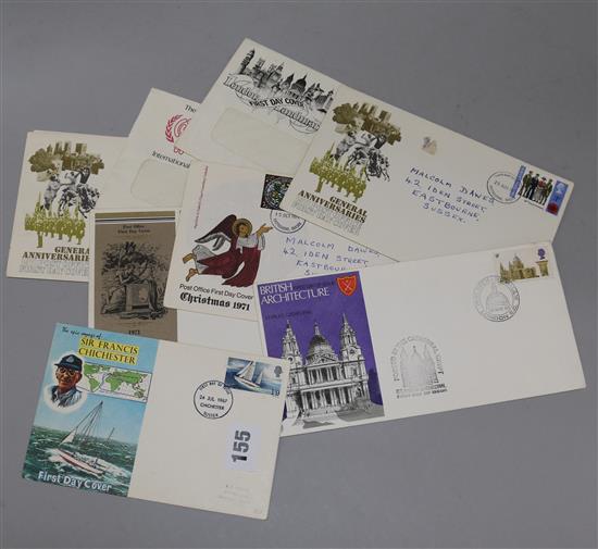 A collection of mixed stamps